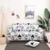 Funda sillón 4 cuerpos estampada Triángulos