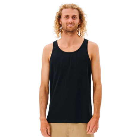 Remera Rip Curl Plain Tank Negra