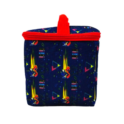 Lunchera Infantil Térmica Sonic 22x16 CM AZUL