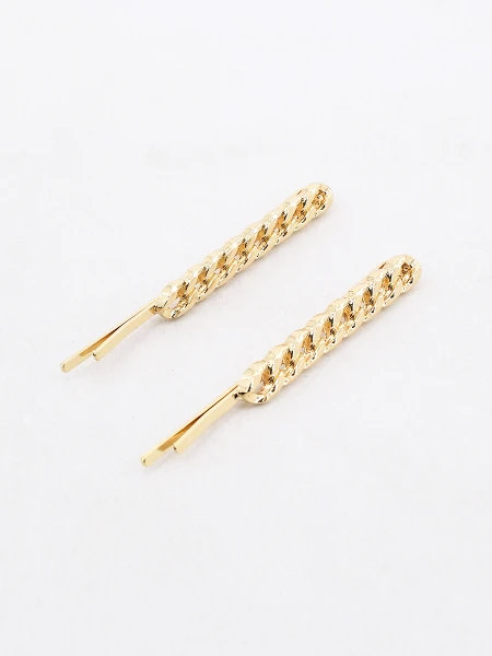 BROCHE PACK x 2 DORADO