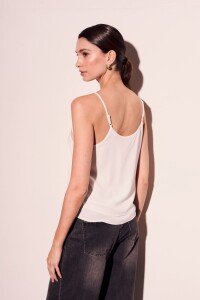 Blusa Lencera Blanco