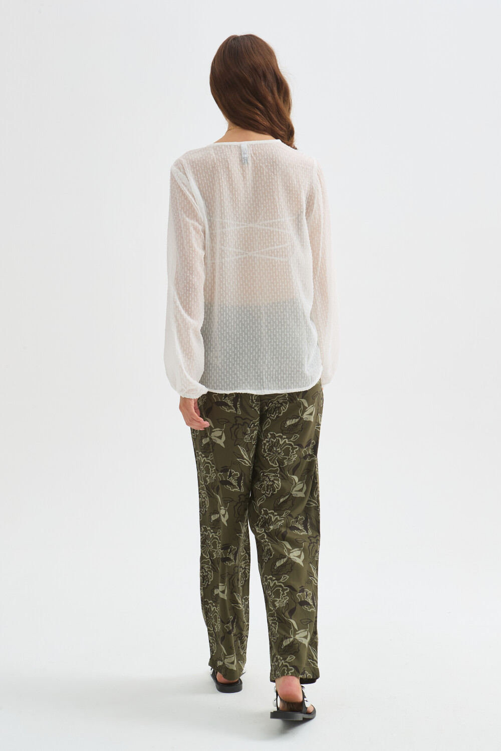 Blusa Ristal Marfil / Off White