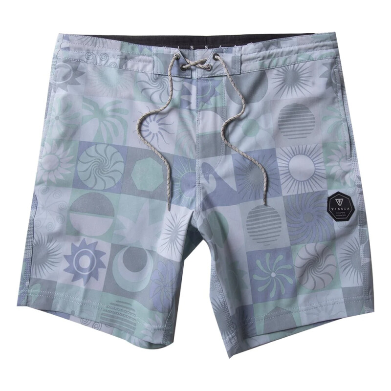 Boardshort Vissla Sun Dialed 17.5" Boardshort-Aqu Boardshort Vissla Sun Dialed 17.5" Boardshort-Aqu