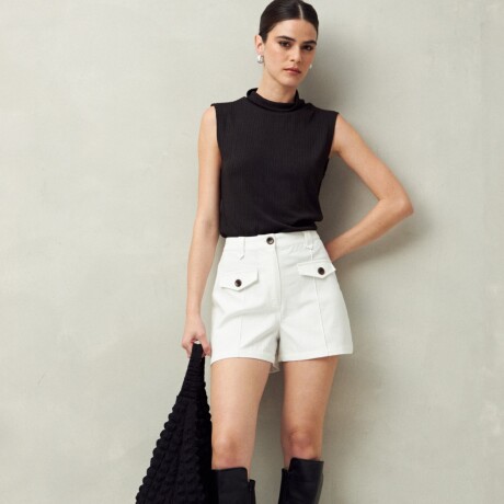 SHORT REESE Blanco