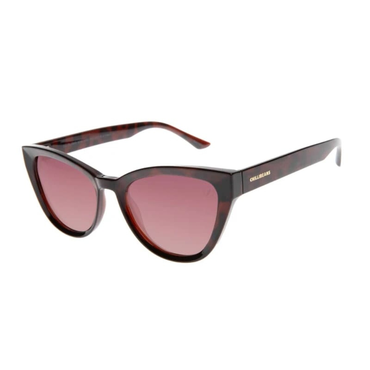 Lentes de Sol Mujer Chilli Beans Cat Polarizados Marrón Oscuro 
