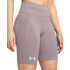 UA Vanish Seamless Short-GRY BLK-001