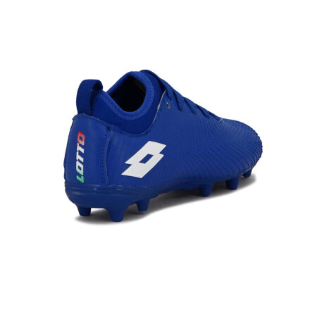 Lotto Verona Futbol Cancha Men Md Azul-Blanco