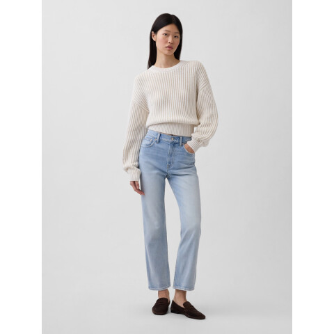 90S STRAIGHT CROP HR LIGHT SAMBA LIGHT INDIGO 1