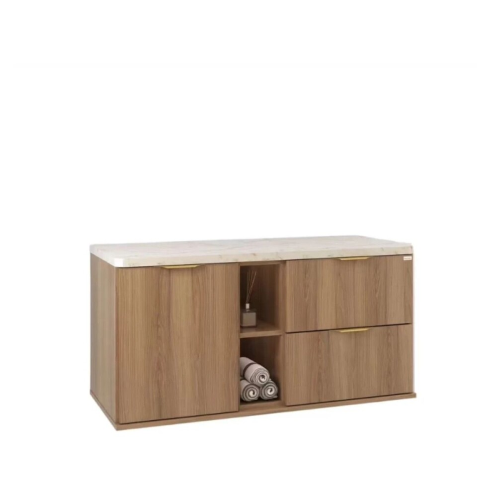 Mueble de baño suspendido Caroline 100 cm Catedral sin bacha Mueble De Baño Suspendido Caroline 100 Cm Catedral Sin Bacha