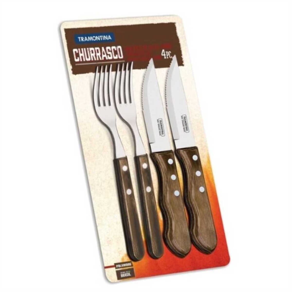 TRAMONTINA KIT CHURRASCO 