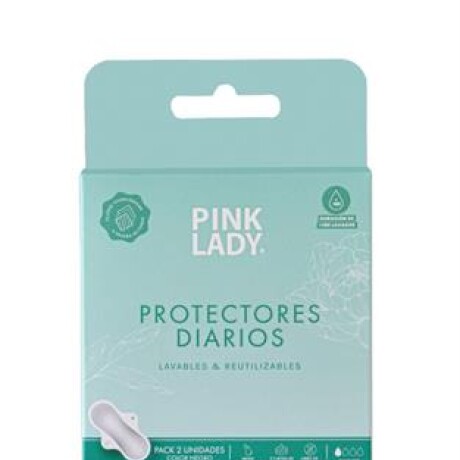 Pink Lady Protectores Diarios Reutilizables Común 2 unidades Pink Lady Protectores Diarios Reutilizables Común 2 unidades