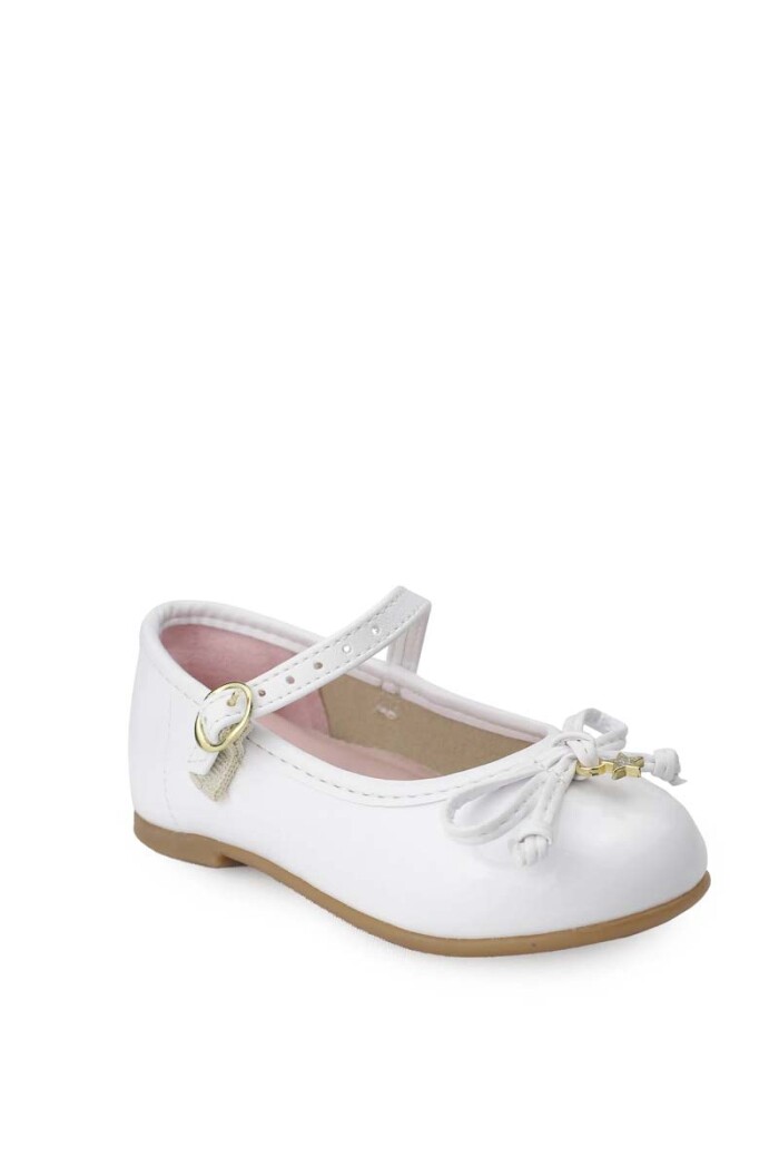 BALERINA KIDS MOLEKINHA NAPA TURIM C/MOÑA Blanco