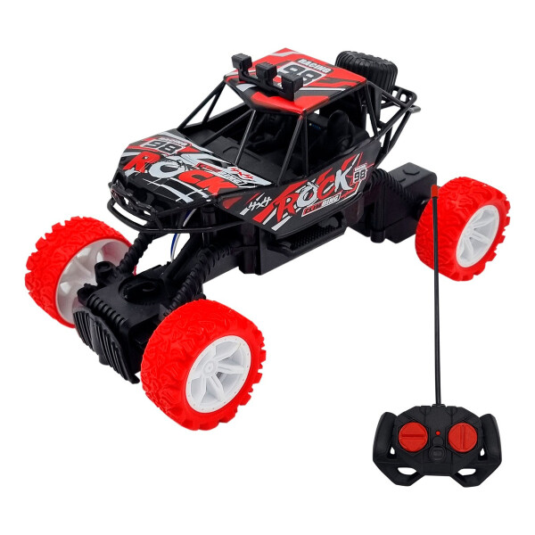 Auto A Control Remoto Todo Terreno 4x4 Juguete Infantil Variante Color Rojo