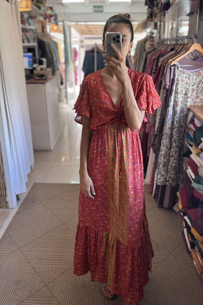 Vestido Cielo - Rojo 