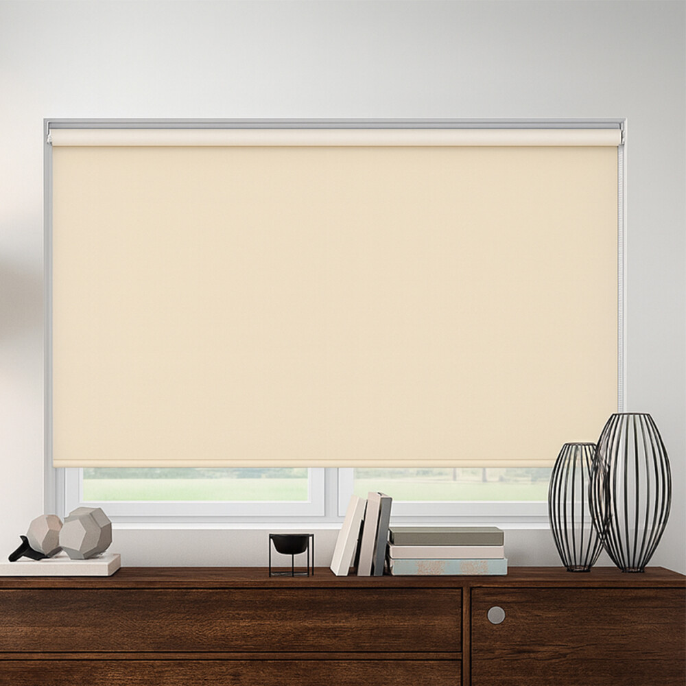 Cortina Blackout sistema roller 1.80x2.00m Beige