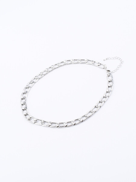 COLLAR ESLABON PLATEADO