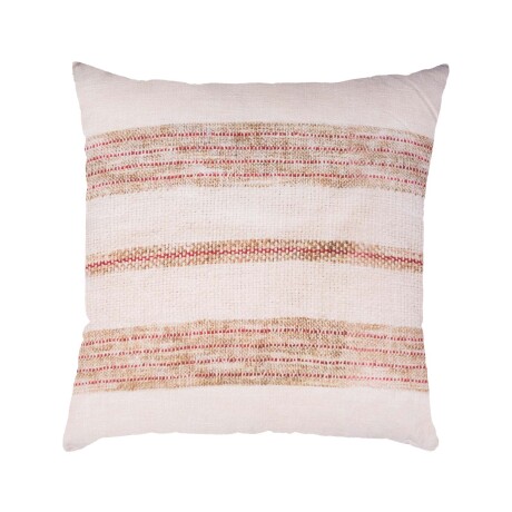 ALMOHADÓN VEJER 45*45 LINO-Y-ALGODON CRUDO/BEIGE