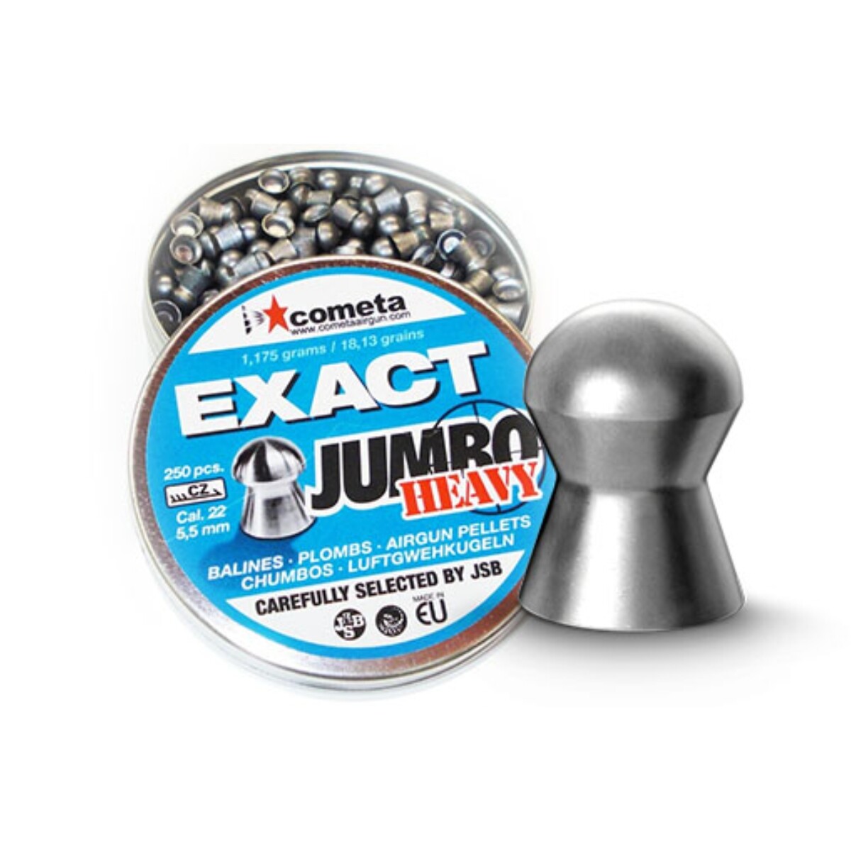 Chumbos Jsb Jumbo Exact Heavy Cal 5.5mm X250un 