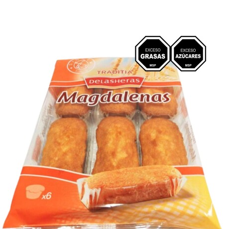 MAGDALENAS DELASHERAS LARGAS 175 G 6 UNIDADES MAGDALENAS DELASHERAS LARGAS 175 G 6 UNIDADES