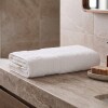 Toalla De Baño 80 x 150 Nuvia 100% Algodón - Karsten Blanco