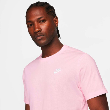 Remera Nike Sportswear Club de Hombre Rosado