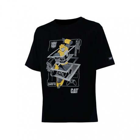 REMERA CATERPILLAR TRANSFORMERS BUMB BLACK