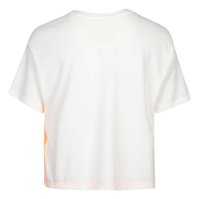 Camiseta Boxy Tee Cinched Draw de Niña Multicolor