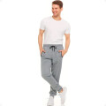 Pantalón Jogging Para Hombre Deportivo Premium Gris Talla XXL