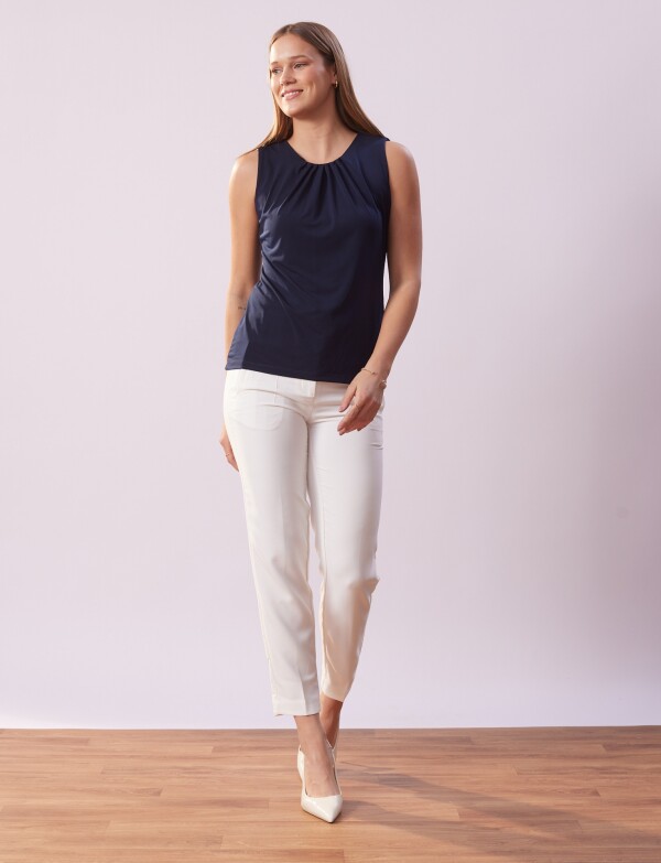 Blusa Pinzas AZUL