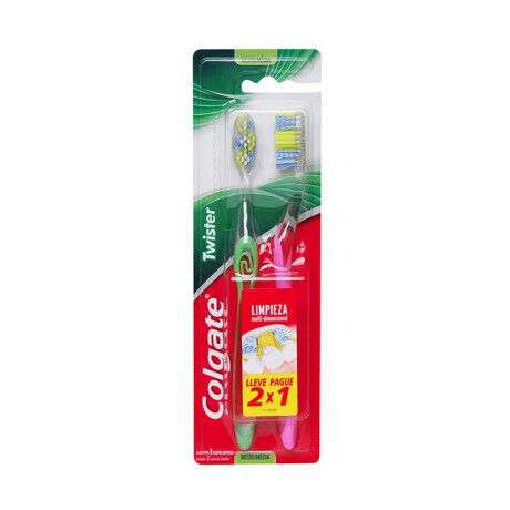 Cepillo Dental COLGATE Twister x2 Unidades Cepillo Dental COLGATE Twister x2 Unidades