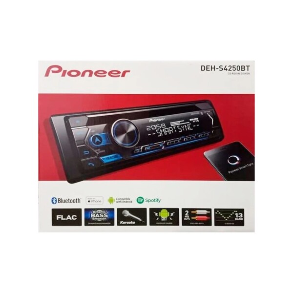 Radio Pioneer 1 Din Deh-s4250bt Con Cd Radio Pioneer 1 Din Deh-s4250bt Con Cd