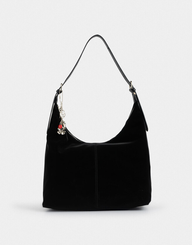 Saca Cartera Saca Con Charm - Negro