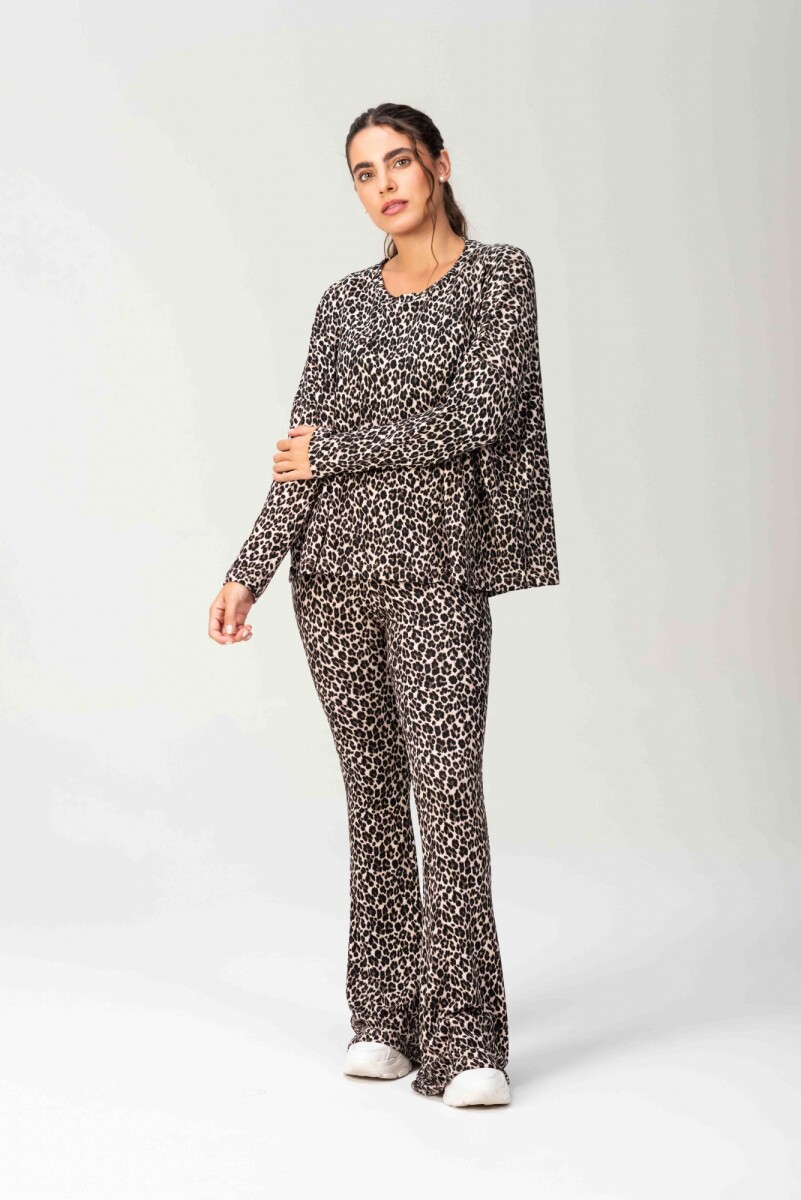 Remera Popi - Animal print 