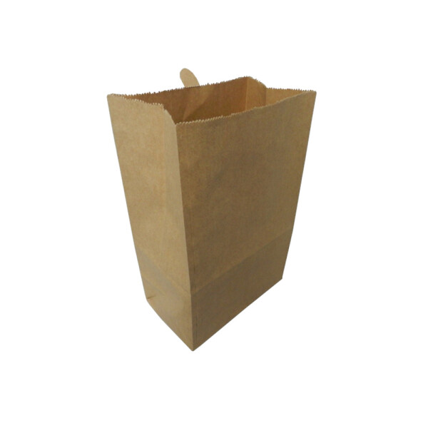 BOLSA PAPEL 28X15X38 CM. MARRON. MARRON