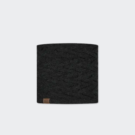 Bufanda Buff Knitted N Fleece Neckwarmer Negro