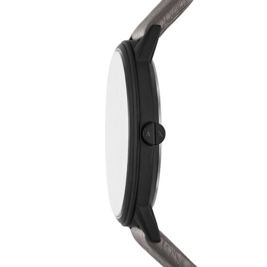 Reloj ARMANI EXCHANGE CAYDE Cuero Gris Esfera 42mm 0