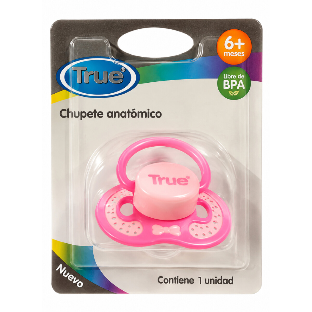 Chupete True Aireado Anatómico +6 Meses 