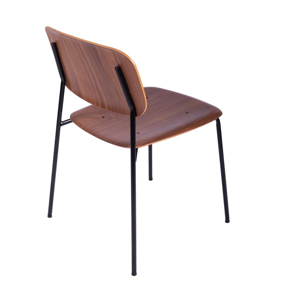 SILLA DE COMEDOR MADERA-Y-METAL MARRON O´CONOR II