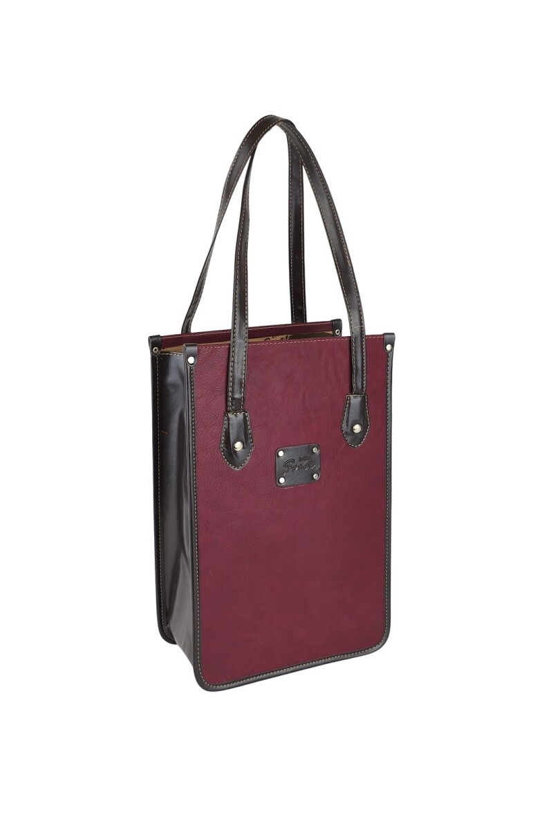 Matera tipo bolso Bordó