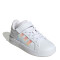 Championes de Niños Adidas Grand Court 3.0 Velcro Blanco - Rosado
