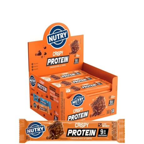 Barra de proteina 30gs x12 Nutry Chocolate