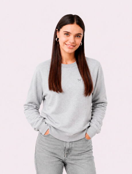 BUZO DEPORTIVO ADULTO UNISSEX GRIS