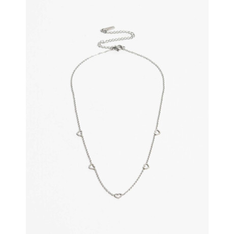 Collares Cortos Plateado