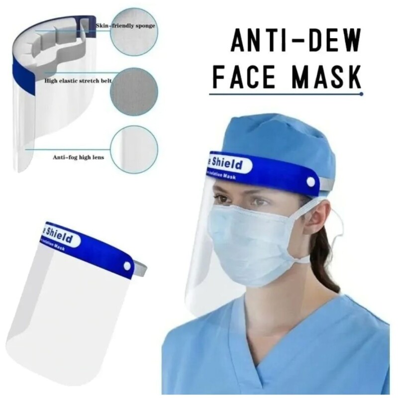 Máscara Protector Facial Transparente Máscara Protector Facial Transparente