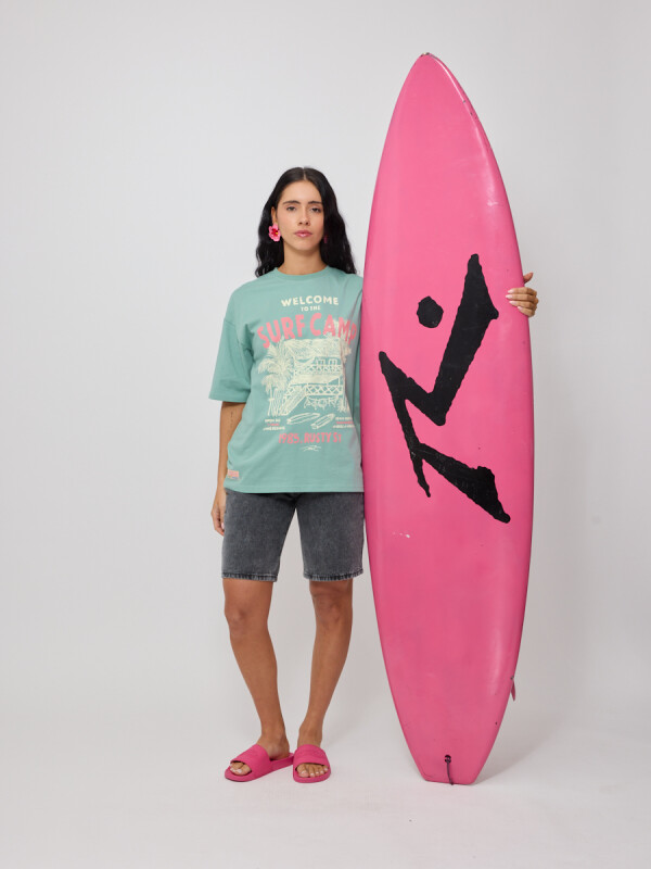 T-SHIRT SOMERA RUSTY Verde Claro