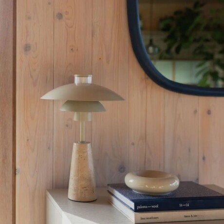 LUMINARIA DE MESA COLE Beige - -