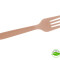 Tenedor Biodegradable x10 Unidades Durazno