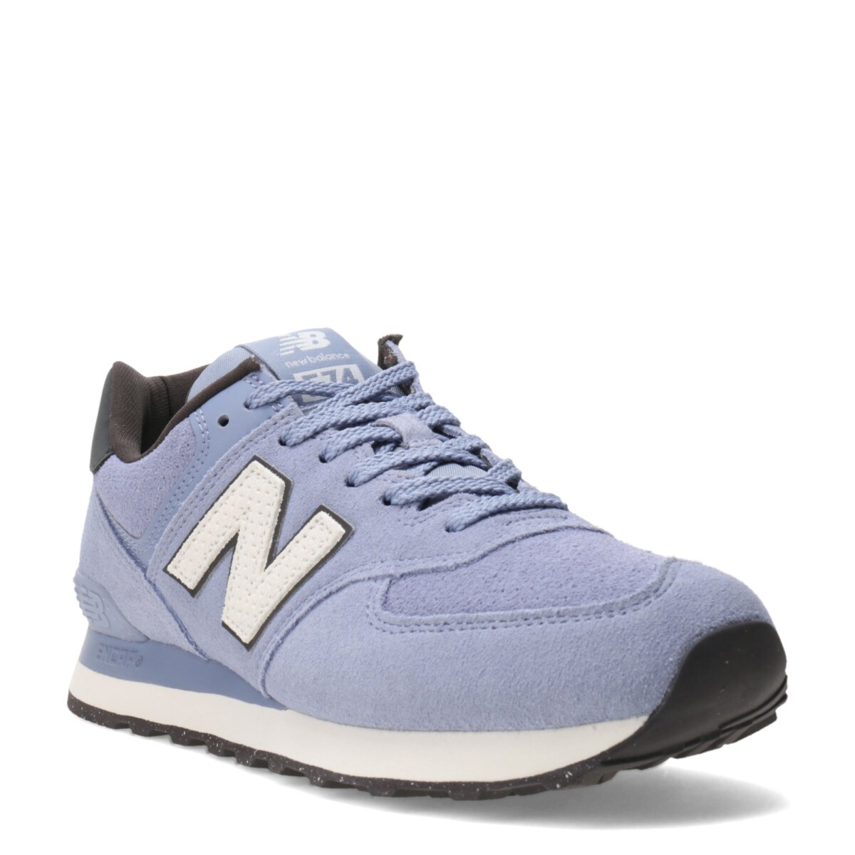 Championes de Mujer New Balance 574 - Celeste - Negro 
