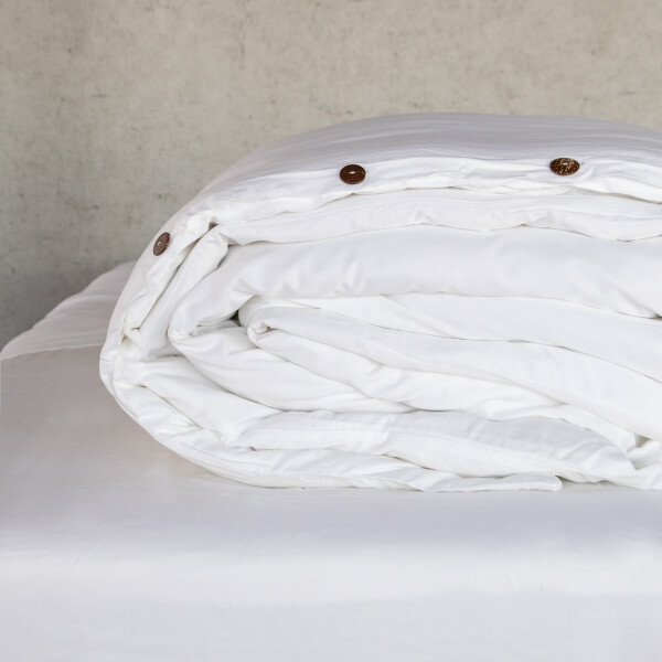 FUNDA DE DUVET ORGANIC BAMBOO Blanco - 2 PLAZAS