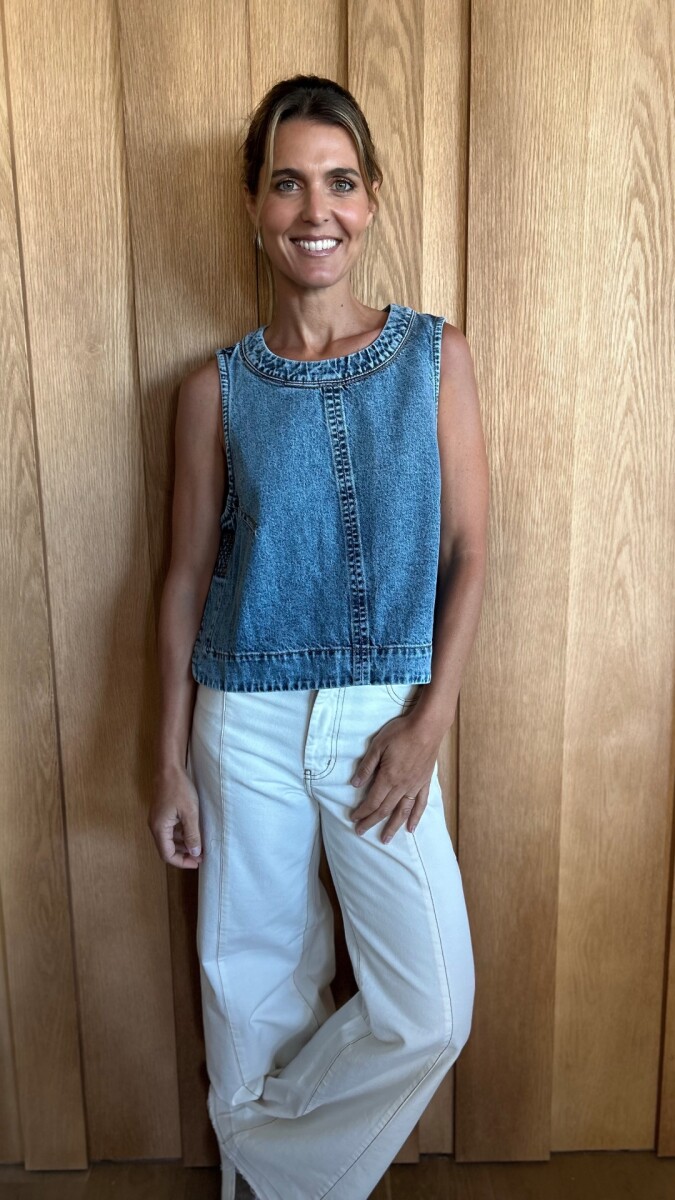 Chaleco Cadaqués - Sky Blue 